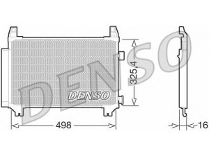 DENSO DCN50029 kondensatorius, oro kondicionierius 
 Oro kondicionavimas -> Kondensatorius
884600D210