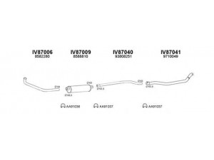 VENEPORTE 870021 išmetimo sistema 
 Išmetimo sistema -> Išmetimo sistema, visa