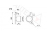 AUTEX 641499 įtempiklio skriemulys, paskirstymo diržas 
 Techninės priežiūros dalys -> Papildomas remontas
11311272424, 11311272424, 11311468743