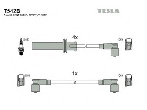 TESLA T542B uždegimo laido komplektas 
 Kibirkšties / kaitinamasis uždegimas -> Uždegimo laidai/jungtys
7663681