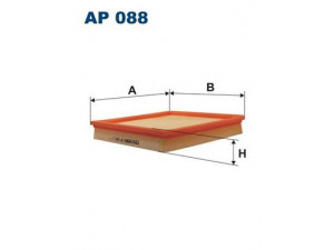 FILTRON AP088 oro filtras 
 Techninės priežiūros dalys -> Techninės priežiūros intervalai
13711247405, 13721247404, 13721247405