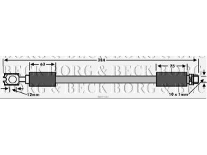 BORG & BECK BBH7544 stabdžių žarnelė 
 Stabdžių sistema -> Stabdžių žarnelės
4Z7611775A, 4Z7611775A, 4Z7 611 775 A