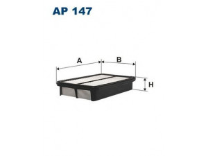 FILTRON AP147 oro filtras 
 Techninės priežiūros dalys -> Techninės priežiūros intervalai
410, 17801-87401-000, 1780187401