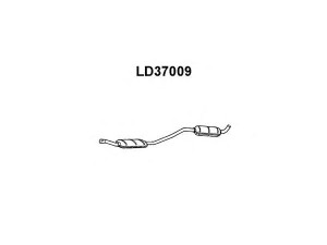 VENEPORTE LD37009 vidurinis duslintuvas 
 Išmetimo sistema -> Duslintuvas
21031202005