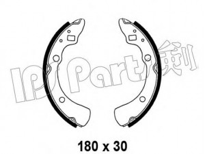 IPS Parts IBL-4316 stabdžių trinkelė 
 Stabdžių sistema -> Būgninis stabdys -> Stabdžių įdėklas/ trinkelė
B001-26-210, B001-26210A, B001-49-280