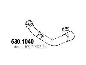 ASSO 530.1040 išleidimo kolektorius
6204900919