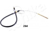 ASHIKA 131-02-294 trosas, stovėjimo stabdys 
 Stabdžių sistema -> Valdymo svirtys/trosai
4642026080, 4642026081, 4642028082