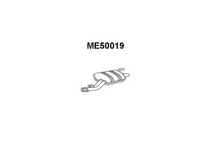 VENEPORTE ME50019 vidurinis duslintuvas 
 Išmetimo sistema -> Duslintuvas
2014903915
