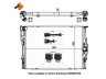 NRF 53473 radiatorius, variklio aušinimas 
 Aušinimo sistema -> Radiatorius/alyvos aušintuvas -> Radiatorius/dalys
17117521046, 17117521048, 17117521931