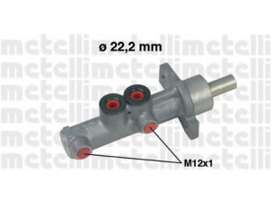 METELLI 05-0597 pagrindinis cilindras, stabdžiai 
 Stabdžių sistema -> Pagrindinis stabdžių cilindras
4601.R0, 4601.R0