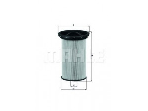 KNECHT KX 69 kuro filtras 
 Filtrai -> Kuro filtras
13322246881