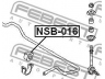 FEBEST NSB-016 skersinio stabilizatoriaus įvorių komplektas 
 Ašies montavimas/vairavimo mechanizmas/ratai -> Stabilizatorius/fiksatoriai -> Sklendės
54612-90J10, 56243-93J00
