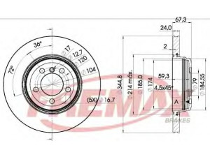 FREMAX BD-6129 stabdžių diskas 
 Dviratė transporto priemonės -> Stabdžių sistema -> Stabdžių diskai / priedai
3421 1 166 129