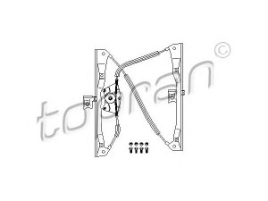 TOPRAN 108 671 lango pakėliklis 
 Vidaus įranga -> Elektrinis lango pakėliklis
1J4 837 462D, 1J4 837 462DS, 1JM 898 462