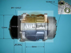 AUTO AIR GLOUCESTER 14-7486P kompresorius, oro kondicionierius 
 Oro kondicionavimas -> Kompresorius/dalys
6453FE, 6453GA, 6453L5, 9613260680