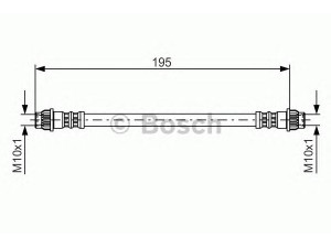 BOSCH 1 987 476 956 stabdžių žarnelė 
 Stabdžių sistema -> Stabdžių žarnelės
77 00 304 969