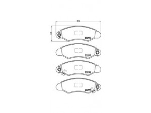 BREMBO P 78 012 stabdžių trinkelių rinkinys, diskinis stabdys 
 Techninės priežiūros dalys -> Papildomas remontas
5520080E10, 5520080E10000, 5520080E10B00