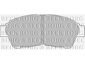 BORG & BECK BBP1502 stabdžių trinkelių rinkinys, diskinis stabdys 
 Techninės priežiūros dalys -> Papildomas remontas
0446505010, 0446512110, 0446512500