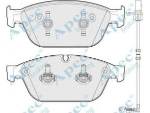APEC braking PAD1785 stabdžių trinkelių rinkinys, diskinis stabdys 
 Techninės priežiūros dalys -> Papildomas remontas
4H0698151E, 4H0698151H
