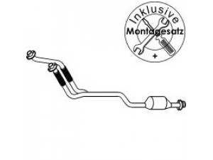 OBERLAND 865 870 konversijos katalizatorius 
 Išmetimo sistema -> Katalizatoriaus keitiklis