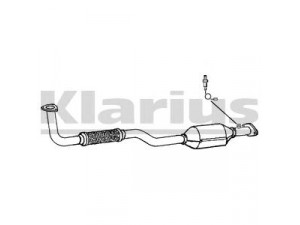 KLARIUS 380355 katalizatoriaus keitiklis 
 Išmetimo sistema -> Katalizatoriaus keitiklis
96567437
