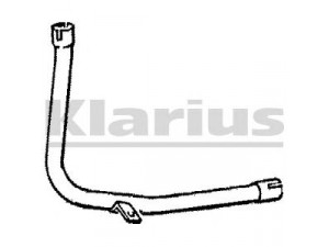 KLARIUS 120136 išleidimo kolektorius 
 Išmetimo sistema -> Išmetimo vamzdžiai
7700757172