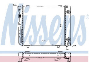 NISSENS 62650 radiatorius, variklio aušinimas 
 Aušinimo sistema -> Radiatorius/alyvos aušintuvas -> Radiatorius/dalys
201 500 29 03, A2015002903
