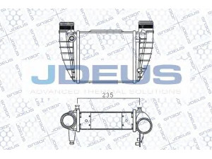 JDEUS 801M29A tarpinis suslėgto oro aušintuvas, kompresorius 
 Variklis -> Oro tiekimas -> Įkrovos agregatas (turbo/superįkrova) -> Tarpinis suslėgto oro aušintuvas
8E0145806Q