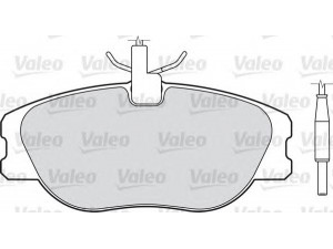 VALEO 598064 stabdžių trinkelių rinkinys, diskinis stabdys 
 Techninės priežiūros dalys -> Papildomas remontas
4251-10, 425110, 4254-53, 425453
