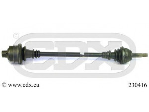 CDX 230416 kardaninis velenas 
 Ratų pavara -> Kardaninis velenas
