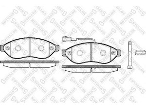 STELLOX 001 091B-SX stabdžių trinkelių rinkinys, diskinis stabdys 
 Techninės priežiūros dalys -> Papildomas remontas
77364014, 77364160, 425355, 425357