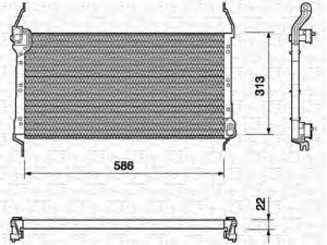 MAGNETI MARELLI 350203115000 kondensatorius, oro kondicionierius 
 Oro kondicionavimas -> Kondensatorius
7774261, 7774281