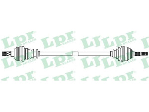 LPR DS52230 kardaninis velenas 
 Ratų pavara -> Kardaninis velenas
13115239, 374492, 93176556, 13115239