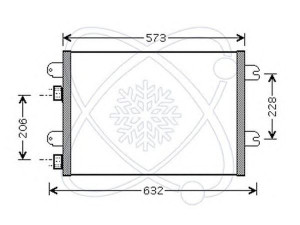 ELECTRO AUTO 30R0055 kondensatorius, oro kondicionierius 
 Oro kondicionavimas -> Kondensatorius
8200182361, 8200182361