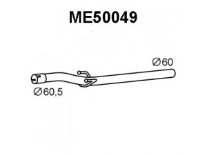 VENEPORTE ME50049 išleidimo kolektorius 
 Išmetimo sistema -> Išmetimo vamzdžiai
6904907719, 6904907819, 9014902619