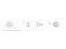 DELCO REMY 19024453 solenoidinis jungiklis, starteris