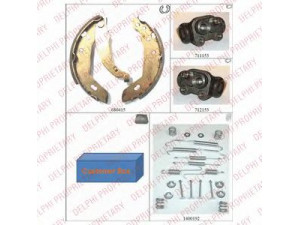DELPHI 837 stabdžių trinkelių komplektas 
 Techninės priežiūros dalys -> Papildomas remontas
95668072, 4241.2Z, 4241.4K