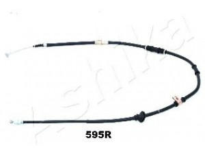 ASHIKA 131-05-595R trosas, stovėjimo stabdys 
 Stabdžių sistema -> Valdymo svirtys/trosai
MB520363
