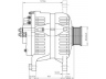 PRESTOLITE ELECTRIC AVI136A2004 kintamosios srovės generatorius