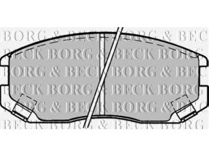 BORG & BECK BBP1518 stabdžių trinkelių rinkinys, diskinis stabdys 
 Techninės priežiūros dalys -> Papildomas remontas
04465B4010, 04465B4020, 04465B4030