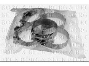 BORG & BECK BHC1107 spaustukas, kompresoriaus oro žarna 
 Išmetimo sistema -> Turbokompresorius
