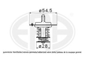 ERA 350389 termostatas, aušinimo skystis 
 Aušinimo sistema -> Termostatas/tarpiklis -> Thermostat
21200-47R00, 21200-60J11, 21200-6N210