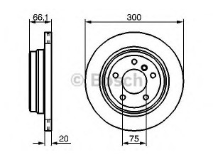 BOSCH 0 986 479 263 stabdžių diskas 
 Stabdžių sistema -> Diskinis stabdys -> Stabdžių diskas
34 21 6 764 653, 34 21 6 855 008