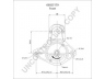 PRESTOLITE ELECTRIC 66925179 starteris 
 Elektros įranga -> Starterio sistema -> Starteris
28100-01030, 28100-02060, 28100-16150