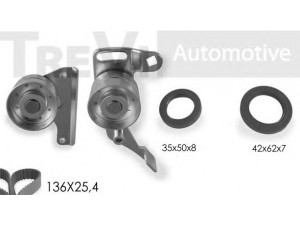 TREVI AUTOMOTIVE KD1003S paskirstymo diržo komplektas 
 Techninės priežiūros dalys -> Papildomas remontas