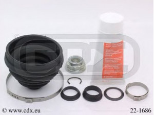 CDX 22-1686 gofruotoji membrana, kardaninis velenas 
 Ratų pavara -> Gofruotoji membrana