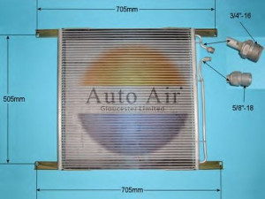 AUTO AIR GLOUCESTER 16-9765 kondensatorius, oro kondicionierius 
 Oro kondicionavimas -> Kondensatorius
1287796, 7514460002