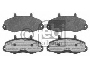 FEBI BILSTEIN 16037 stabdžių trinkelių rinkinys, diskinis stabdys 
 Techninės priežiūros dalys -> Papildomas remontas
1 074 971, 7 018 202, 92VB2K021AC