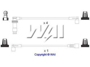 WAIglobal SL082 uždegimo laido komplektas