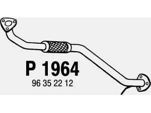 FENNO P1964 išleidimo kolektorius 
 Išmetimo sistema -> Išmetimo vamzdžiai
BM70231, 96259169, 96259174, 96352212